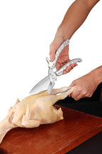 Jasni Heavy Duty Kitchen Shears, Spring Loaded Poultry Shears Stainless Steel - Image 5