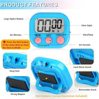 ZILLEEN Classroom Timer for Kids Teachers 4 Pack Digital Timers - Image 7
