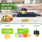 HomeHacks Vegetable Chopper Vegetable Cutter, 15 in 1 Kitchen Gadget, Onion - Image 4