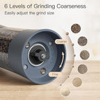Ultrean Pepper Grinder, Electric Salt and Pepper Grinder Set - Image 3
