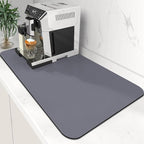 WISELIFE Coffee Mat Super Absorbent Dish Drying Mat Bar Accessories Match by WiseLife