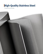 Garvee 13 Gal / 50 L Step-On Trash Can, Stainless Steel Kitchen Garbage Can - Image 3
