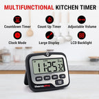 TempPro TM01 Kitchen Timers for Cooking - Image 2