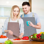 VALOME 2 Pack Kitchen Aprons, Apron - Image 6