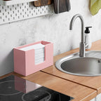 Paper Towel Dispenser Countertop, Wooden Bathroom Paper Towel Holder, - Image 6