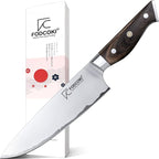 Japanese Chef Knife 8 Inch Kitchen Sharp Knife High Carbon Steel AUS10 by FODCOKI
