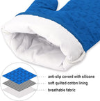 KEGOUU Oven Mitts and Pot Holders 6pcs Set, Kitchen Oven Glove High Heat - Image 3
