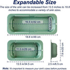 Extendable Sink Colander Strainer Basket - Image 2