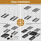NIUXX Expandable Under Sink Organizer: 2 Tier Under Cabinet Organizer - Image 8