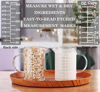 Ackers Etched Graduated Glass Measuring Cup - Image 3