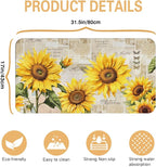 Kitchen Countertop Dish Drying Mat, Super Absorbent Coffee Bar Mat - Image 5