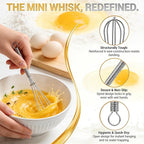 Anaeat Mini Wire Whisks, Beating and Stirring - Image 3