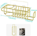 HapiRm Sponge Holder for Kitchen Sink, No Drill Kitchen Sink Caddy Organizer - Image 4