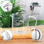 77L Glass Measuring Cup, High Borosilicate Glass Beaker - Image 6