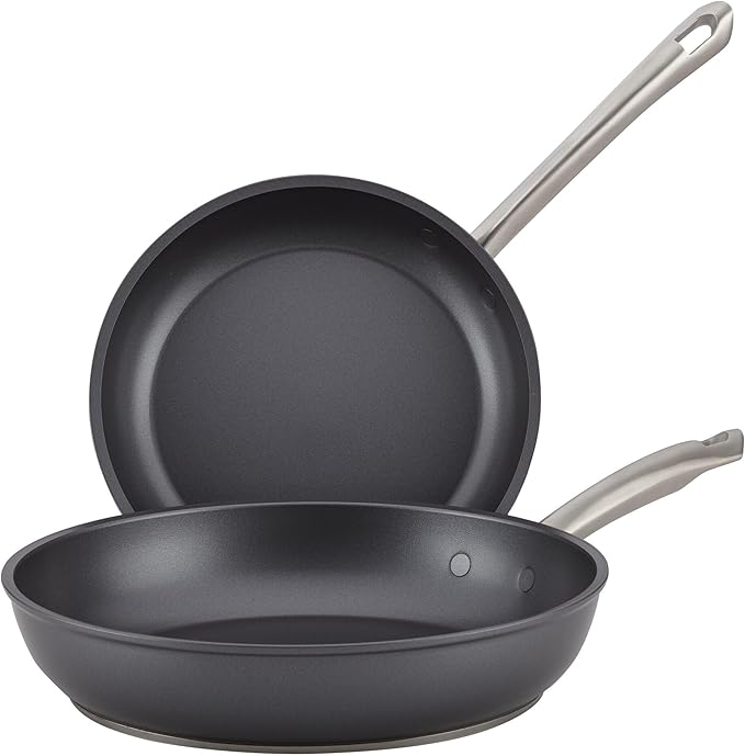 Anolon Accolade Forged Hard Anodized Nonstick Frying Pans/Skillet Set, 10 Inch - Image 10