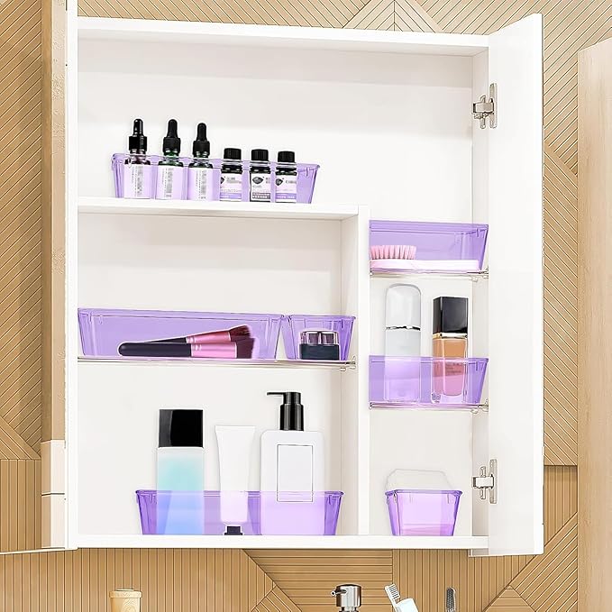 StorMiracle 13 PCS Drawer Organizer Set, 5 Varied Size Bathroom and kitchen - Image 6