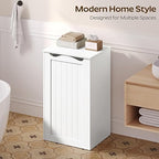 YATINEY Trash Can Cabinet, 13 Gallons Hidden Kitchen Garbage Can - Image 6