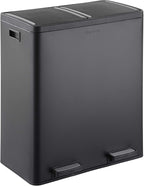 Step N' Sort The 18.5 Gallon Extra Large Capacity, Dual Trash and Recycling Bin by Step+N%27+Sort