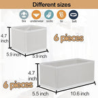 Fordonral Drawer Organizer Clothes, Foldable Fabric Dresser Organizer Closet - Image 2