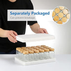 24Pcs Glass Spice Jars with Labels, 4oz Spice Containers with Bamboo Lids - Image 6