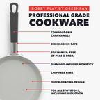 GreenPan x Bobby Flay 8" Nonstick Frying Pan Skillet, PFAS-Free Diamond Ceramic - Image 5