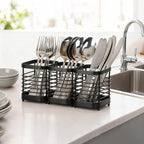 Utensil Holder, Stainless Steel Utensil Drying Rack - Image 6
