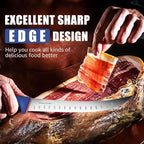 DRAGON RIOT 4 Piece Butcher Knife Set Brisket Trimming Set Include 6" Boning - Image 4