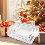 Casserole Dishes for Oven, Ceramic Baking Dishes, Lasagna Pan - Image 8