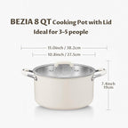 8 Quart Nonstick Stock Pot - Image 6