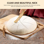 Healeved Bread Lame Dough Scoring Tool Van Wooden Handle 5 Blades, Creative - Image 4