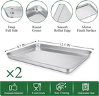 P&P CHEF 12.5 Inch Toaster Oven Pan - Image 2