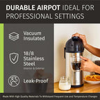 Coffee Carafe Airpot & Cleaning Brush - 101oz / 3L Airpot 12 Hours Hot Water - Image 8