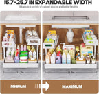 1 Pack-16"-26"W Expandable Under Sink Organizer - Image 7