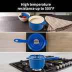 Enameled Cast Iron Sauce Pan - Image 6