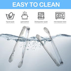 18PCS Mini Tongs for Appetizers, 5Inch Serving Tongs, Ice Tong Appetizer Tong - Image 4