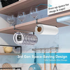 2Pack Tumbler Lid Organizer for Corner Cabinets, Space-Saving Coffee Cup Holder - Image 3
