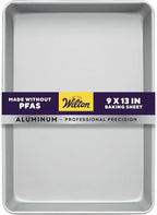 Wilton Aluminum 9x13 Inch Rectangular Sheet Pan, Made by Wilton