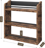 Spice Rack Wall Mounted, Wood 3 Tier Spice Rack - Image 5