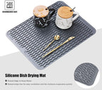 Silicone Dish Drying Mat for Multiple Usage, Easy clean, Eco-friendly, - Image 4