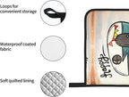 Happy Camper Oven Mitts and Pot Holders Sets of 4, Resistant Hot Pads - Image 5