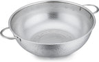 P&P CHEF Stainless Steel Colander, Micro-Perforated Food Strainer by PPCHEF