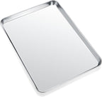 Cookie Sheets for Baking, Stainless Steel Baking Sheet Baking Pan Tray by Zacfton
