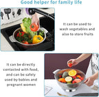 Kyraton Stainless Steel Colander 5 Quart, Professional Strainer - Image 6