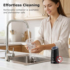 Bonsenkitchen Gravity Electric Salt and Pepper Grinder Set, Type-C Rechargeable - Image 7