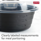 GoodCook 4-Cup Meal Prep Bowls Set - Image 3