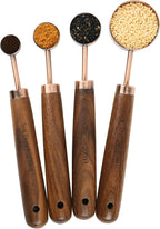 Copper Measuring Cups & Spoons Set 8, Stainless Steel Measuring Cups and Spoons - Image 5
