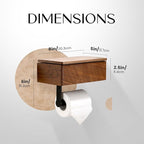 Day Moon™ - Toilet Paper Holder - Modern Roll Holder - Image 6