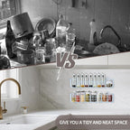 Spice Rack Wall Mount, Metal Spice Holder Saving Space Shelf - Image 5