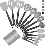 Coukre Silicone Kitchen Cooking Utensils Set by Coukre