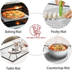 Silicone Baking Mat with Measurement, Non Stick Pastry Mat - Image 4